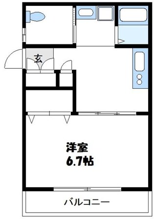 アムールリベラの物件間取画像